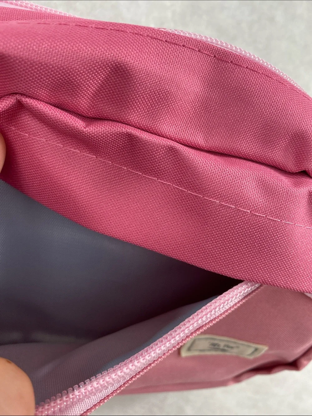 Pink Two-Tone Kids Pencil Case
